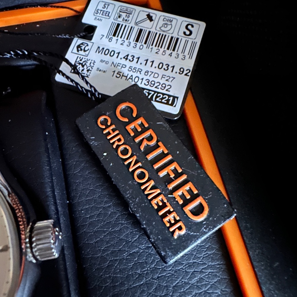 Certified Chronometer Watch by MIDO. Swiss made and COSC in mint condition.